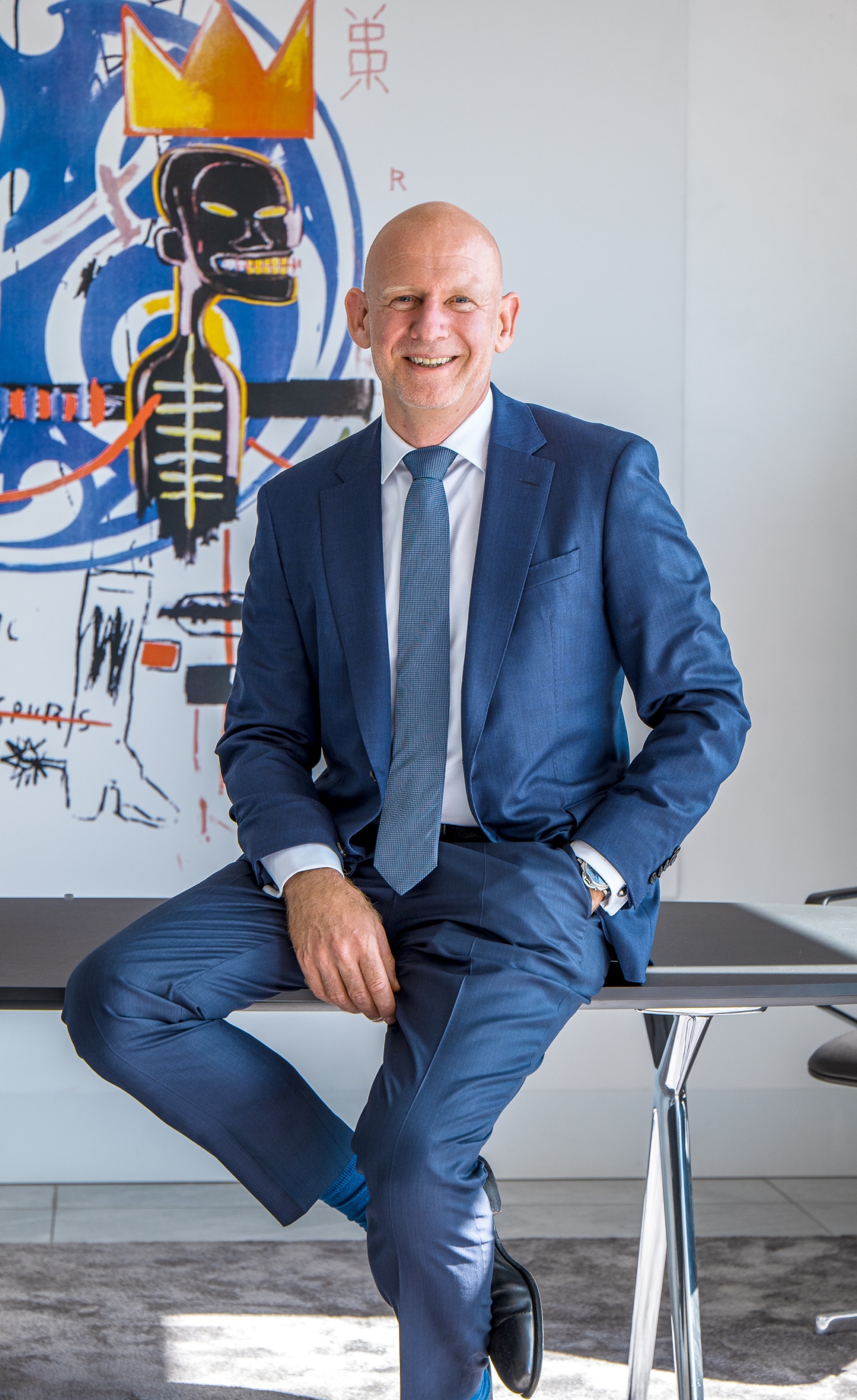 Thorsten Schönenberger ist LBBW-Vorstand und zugleich Vorsitzender im Sammlerkuratorium LBBW