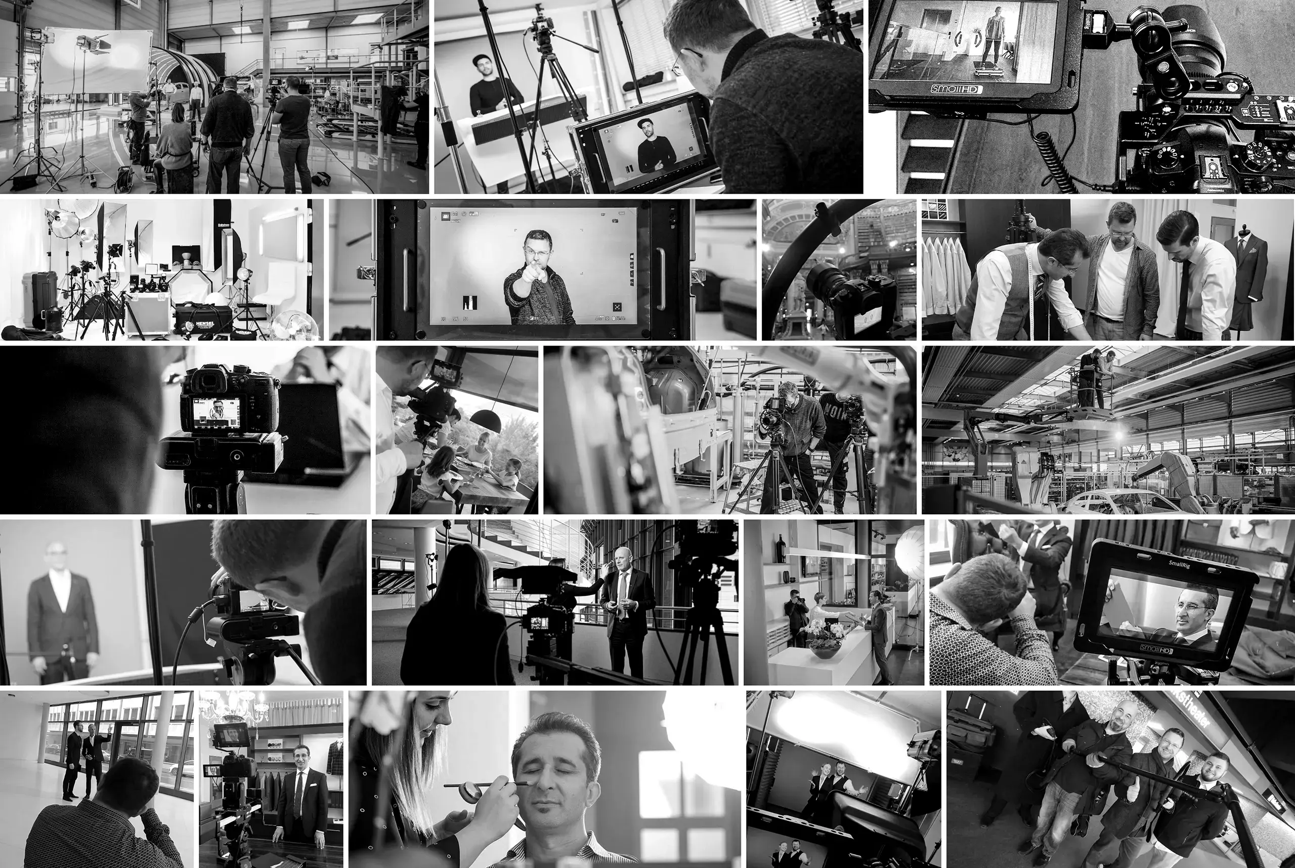 Übersicht ausgewählter Video-Produktionen: Imagefilme, Brand Interviews und Werbespots von Regisseur und Videograf Jens Achtert · imagecouture